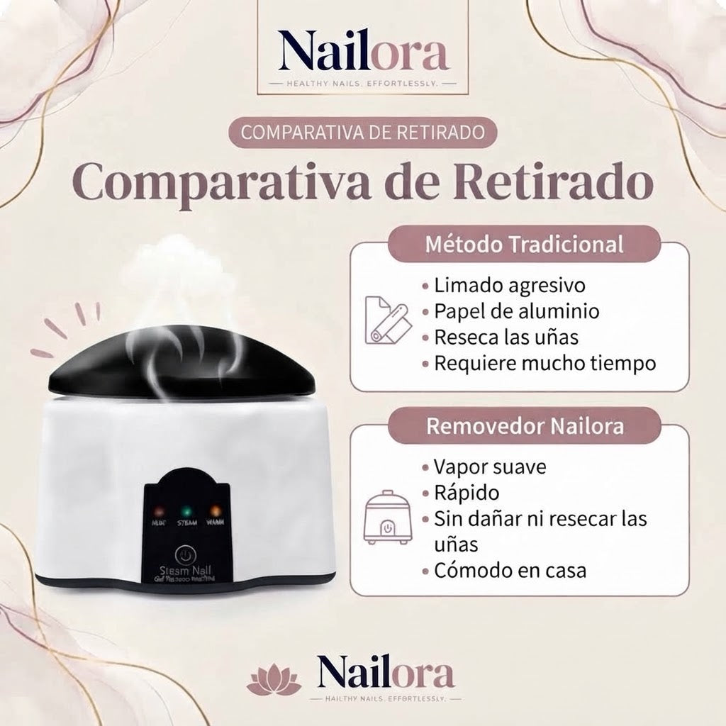 Nailora™ - Máquina Quitaesmalte