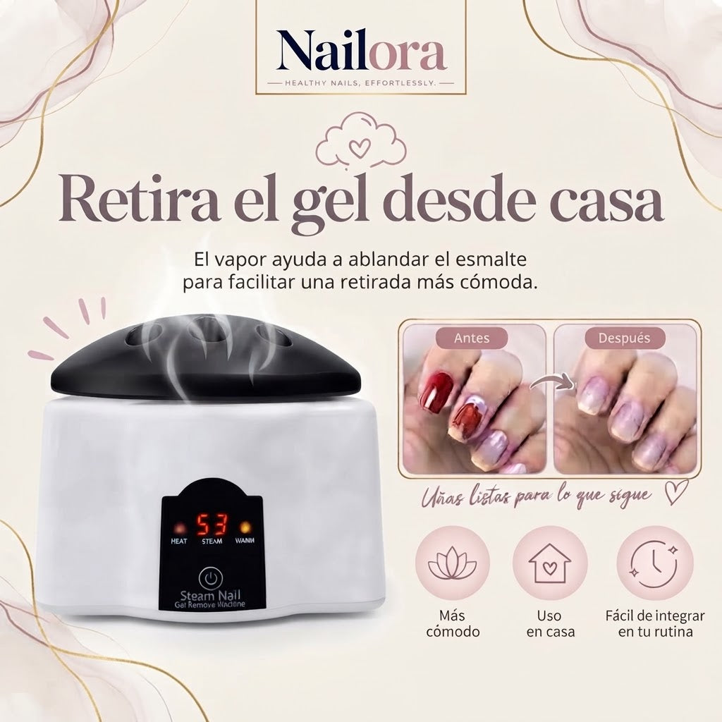 Nailora™ - Máquina Quitaesmalte