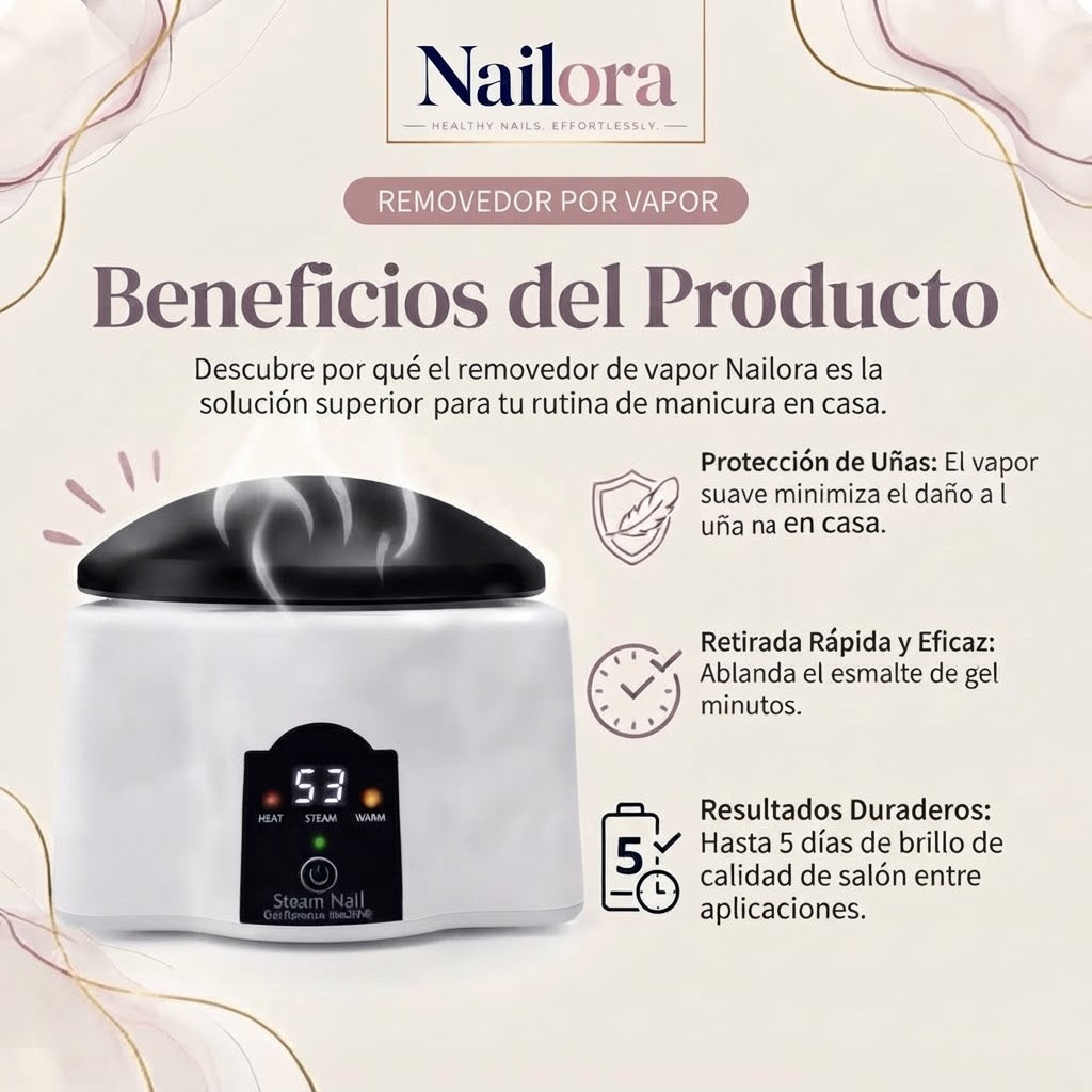 Nailora™ - Máquina Quitaesmalte